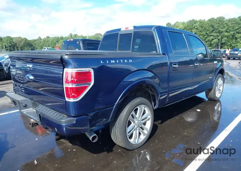 2014 Ford F-150 Limited из США, поврежденный, VIN 1FTFW1ET6EFA40069